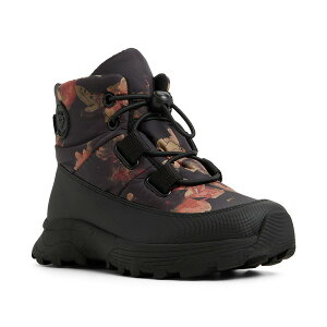 LV[ fB[X u[c V[Y Women's Everest Snow Lace Up Boots Black Multi