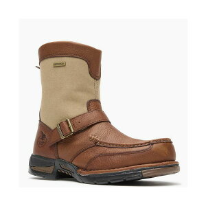 W[Wu[c Y u[c V[Y Men's Athens Waterproof Side-Zip Boot Brown