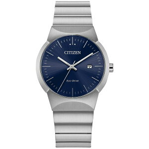 V`Y fB[X uXbgEoOEANbg ANZT[ Eco-Drive Women's Axiom Stainless Steel Bracelet Watch 32mm Blue
