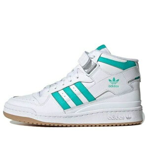 adidas �A�f�B�_�X ���f�B�[�X �X�j�[�J�[ �y(WMNS) adidas Forum Mid 'White Mint Rush' GY3672�z �T�C�Y US_W_10