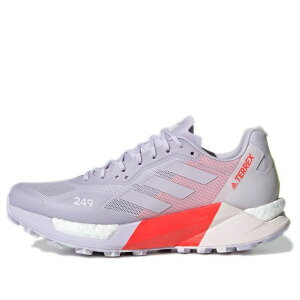 adidas �A�f�B�_�X ���f�B�[�X �X�j�[�J�[ �y(WMNS) adidas Terrex Agravic Ultra Trail 'Purple Tint Solar Red' S42735�z �T�C�Y US_6.5(23.5cm)