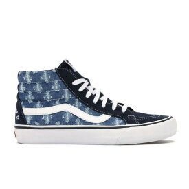 Vans バンズ メンズ スニーカー 【Vans Sk8-Hi】 サイズ US_5(23.0cm) Supreme Hole Punch Denim Blue