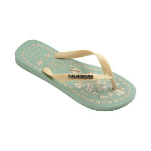 nCAiX fB[X Xb|E[t@[ V[Y Women's Top Tropicalia Slip On Sandals Coast Green