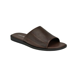 JoNC Y Xb|E[t@[ V[Y Men's Espar Casual Slip-On Sandals Medium Brown