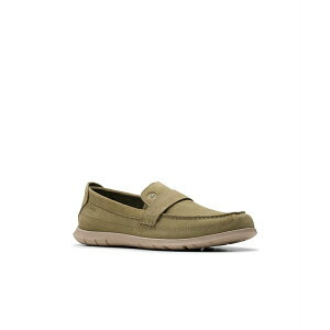 N[NX Y hXV[Y V[Y Men's Collection Flexway Band Shoes Olive suede