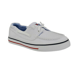 g~[ qtBK[ fB[X Xb|E[t@[ V[Y Women's Oimate Slip-On Boat Shoes White Denim