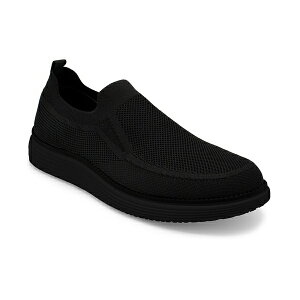 AJf~NX Y Xb|E[t@[ V[Y Men's Olney Knit Slip-On Sneaker Black/Black