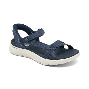 XPb`[Y fB[X Xb|E[t@[ V[Y Women's Slip Ins- GO WALK Flex SD - Illuminate Walking Sandals from Finish Line Navy