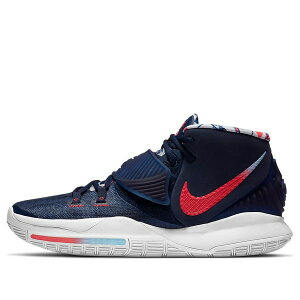 Nike �i�C�L �����Y �X�j�[�J�[ �yNike Kyrie 6 'USA Navy Red' BQ4630-402�z �T�C�Y US_5.5(23.5cm)