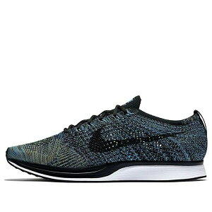 Nike �i�C�L �����Y �X�j�[�J�[ �yNike Flyknit Racer 'Blue Glow' 526628-405�z �T�C�Y US_9(27.0cm)