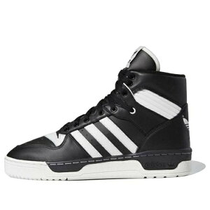 adidas �A�f�B�_�X �����Y �X�j�[�J�[ �yadidas Rivalry Hi 'Black White' BD8021�z �T�C�Y US_M_4