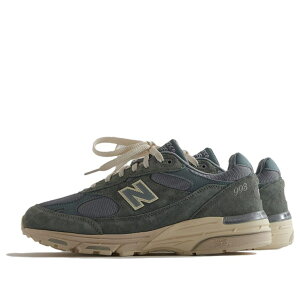 New Balance �j���[�o�����X �����Y �X�j�[�J�[ �yNew Balance x Kith 993 Made in USA 'Pistachio' MR993KH1�z �T�C�Y US_8(26.0cm)