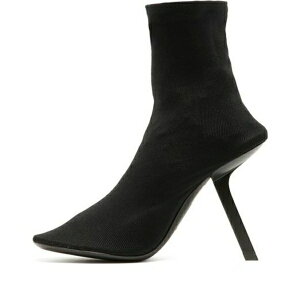 Balenciaga oVAK fB[X Xj[J[ Black y(WMNS) Balenciaga 110mm Stretch Heeled Boots 'Black' 656522W2DR01000z TCY US_8(25.0cm)