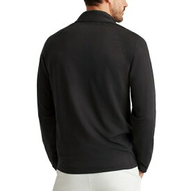 ボノボス メンズ シャツ トップス Men's Long Sleeve Half-Zip Pullover Sweatshirt Black