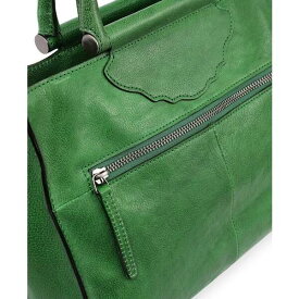 オールドトレンド レディース トートバッグ バッグ Women's Genuine Leather Rose Cove Tote Bag Green