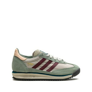 �A�f�B�_�X �����Y �X�j�[�J�[ �V���[�Y Sl72 rs putty grey shadow red sneakers Green