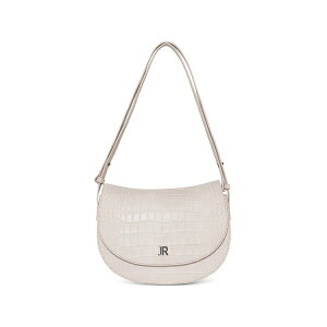 �W���� ���b�`�����h ���f�B�[�X �V�����_�[�o�b�O �o�b�O Croc-effect leather shoulder bag Neutrals