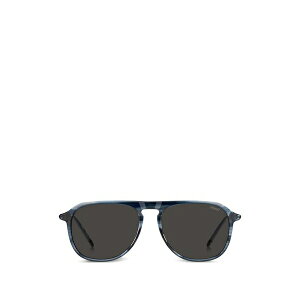 �{�X �����Y �T���O���X�E�A�C�E�F�A �A�N�Z�T���[ Horn-effect pilot sunglasses Blue