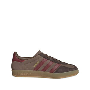 �A�f�B�_�X �����Y �X�j�[�J�[ �V���[�Y Gazelle indoor earth strada sneakers Brown