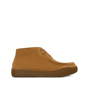 �J���y�[�� �����Y �u�[�c �V���[�Y Peu terreno suede lace-up desert boots Brown