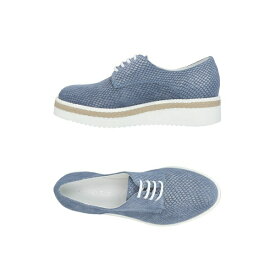 【送料無料】 カフェノワール レディース オックスフォード シューズ Lace-up shoes Blue