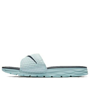 Nike iCL fB[X Xj[J[ y(WMNS) Nike Benassi Solarsoft 'Mint Black' 705475-303z TCY US_6(23.0cm)