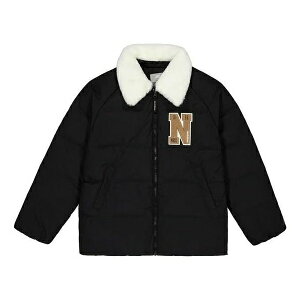 New Balance j[oX fB[X Xj[J[ y(WMNS) New Balance Warm Heavy Puffer Coat 'Black White' NPD4E122-BKz TCY US_W_M