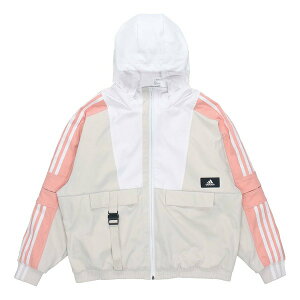adidas AfB_X fB[X Xj[J[ y(WMNS) adidas Str Jkt Warm Training Sports Storage Simple Hooded Fleece Lined Jacket Light Grey GP0635z TCY US_W_M