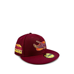 �j���[�G�� �����Y �X�q �A�N�Z�T���[ 59fifty tampa bay devil rays cap Red