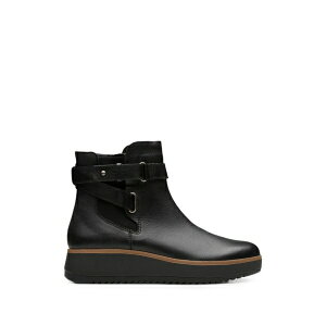 �N���[�N�X ���f�B�[�X �u�[�c �V���[�Y Zylah faye leather ankle boots Black