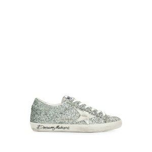 �S�[���f���O�[�X ���f�B�[�X �X�j�[�J�[ �V���[�Y Glitter-effect sneakers Silver