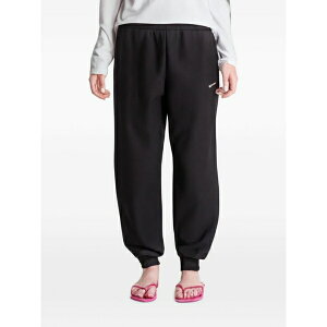 �i�C�L ���f�B�[�X �J�W���A���p���c �{�g���X Studio fleece track pants Black