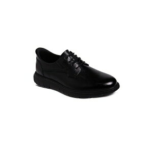 }[NWZtj[[N Y hXV[Y V[Y Men's Cloud Street Hands-Free Slip On Lightweight Leather Oxfords Black/black