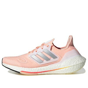 adidas �A�f�B�_�X ���f�B�[�X �X�j�[�J�[ Pink �y(WMNS) adidas Ultra Boost 22 Wear-resistant Breathable Pink HR1030�z �T�C�Y US_8(25.0cm)