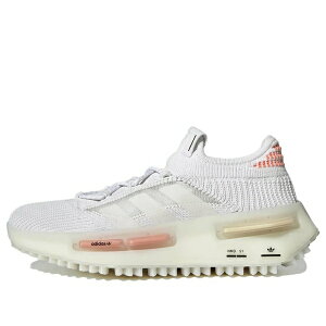 adidas アディダス レディース スニーカー Cloud White/Off White/Coral Fusion 【(WMNS) adidas NMD_S1 Shoes 'White Coral Fusion' HQ4465】 サイズ US_W_10.5