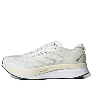 adidas �A�f�B�_�X �����Y �X�j�[�J�[ �yadidas Adizero Boston 11 'White' GY2586�z �T�C�Y US_7.5(25.5cm)