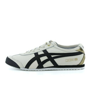Onitsuka Tiger �I�j�c�J�^�C�K�[ �����Y �X�j�[�J�[ �yOnitsuka Tiger Mexico 66 'Cream Black' 1183B493-100�z �T�C�Y US_6(24.0cm)