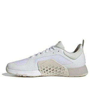 adidas �A�f�B�_�X �����Y �X�j�[�J�[ �yadidas Dropset 2 Trainer 'White Grey' ID4957�z �T�C�Y US_5(23.0cm)