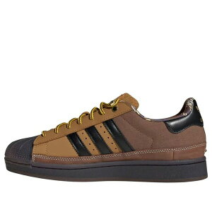 adidas AfB_X Y Xj[J[ yadidas Superstar II 'Mesa Black Preloved Brown' JR6990z TCY US_6.5(24.5cm)