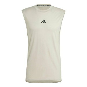 adidas AfB_X Y Xj[J[ yadidas Power Workout Tank Top 'Beige' IQ1821z TCY US_M_S