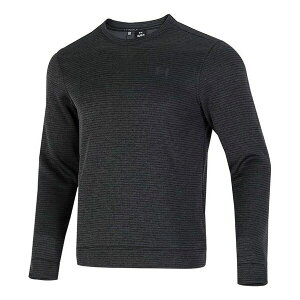 Under Armour A_[A[}[ Y Xj[J[ yUnder Armour Storm SweaterFleece Crew Top 'Black' 1373675-001z TCY US_M_S