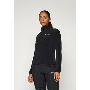 AfB_X ebNX fB[X tBbglX X|[c ESSENTIALS HALF ZIP - Fleece jumper - black