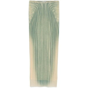 �W�����|�[�� �S���`�G ���f�B�[�X �X�J�[�g �{�g���X Spiral maxi skirt Blue