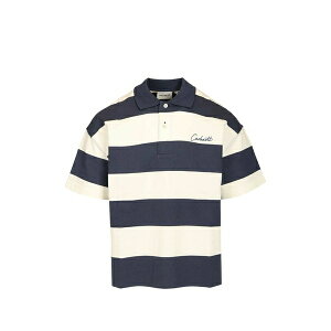 �J�[�n�[�g �����Y �|���V���c �g�b�v�X Delray striped-pattern polo shirt Blue