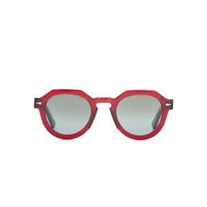 �A���� ���f�B�[�X �T���O���X���A�C�E�F�A �A�N�Z�T���[ Grenelle round-frame sunglasses Red