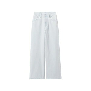 �N���[�f�B�s�G���� ���f�B�[�X �f�j���p���c �{�g���X Light blue wide-leg jeans Blue