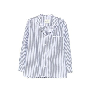 ���r�G�� ���f�B�[�X �V���c �g�b�v�X Striped-pattern shirt Blue