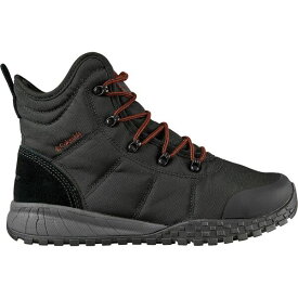 コロンビア メンズ ブーツ シューズ Columbia Men's Fairbanks Omni-Heat 200g Waterproof Winter Boots Black/Rusty
