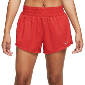 ナイキ レディース カジュアルパンツ ボトムス Nike One Women's Dri-FIT Mid-Rise 3" Brief-Lined Shorts University Red