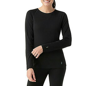 スマートウール レディース シャツ トップス SmartWool Merino 150 Base Layer Long Sleeve Shirt Black